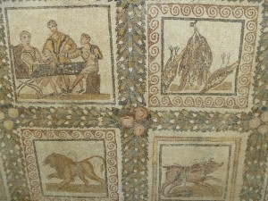 Mosaic in the Bardo Museum, Tunis