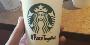 Starbucks race together