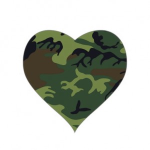 Camo heart