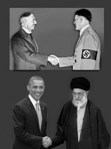 Chamberlain and Obama appeasers