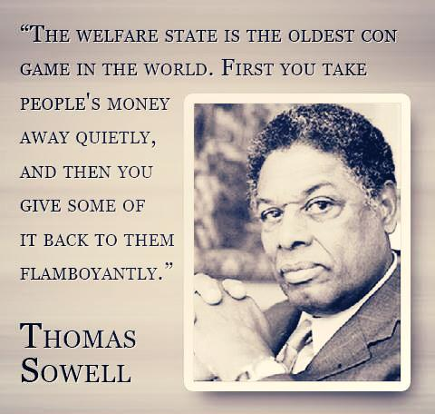 Thomas Sowell on welfare con