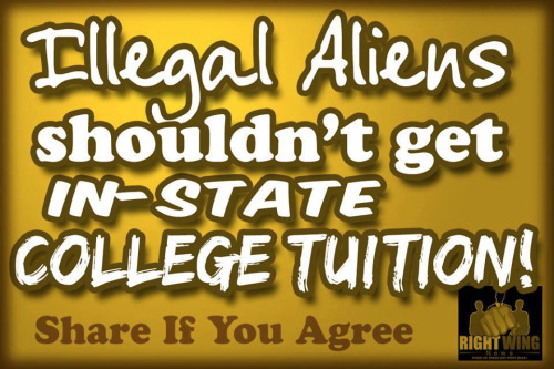 illegal aliens in-state tuition