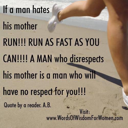Men who hate their mothers
