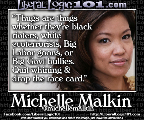 Michelle Malkin on thugs