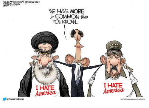 Obama Iran Cuba Hate America