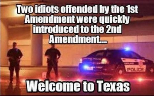Texas terrorists Second Amendment