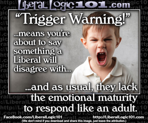 Trigger warnings and liberal maturity