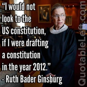 Ginsburg on the US Constitution