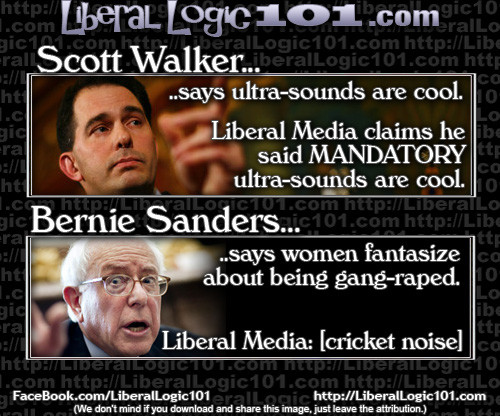 Scott Walker v Bernie Sanders