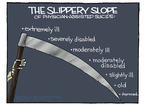 Slippery Slope Physician suicide