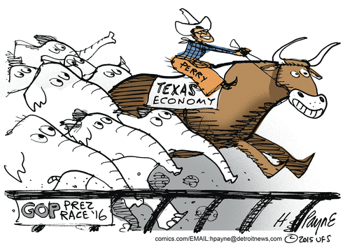 Texas economy Rick Perry