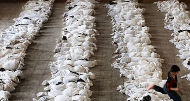 Dead children in Syria