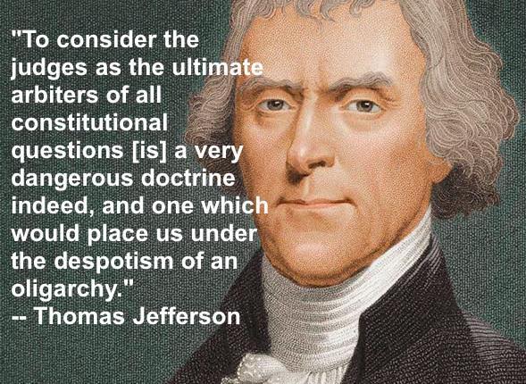 Jefferson on judges