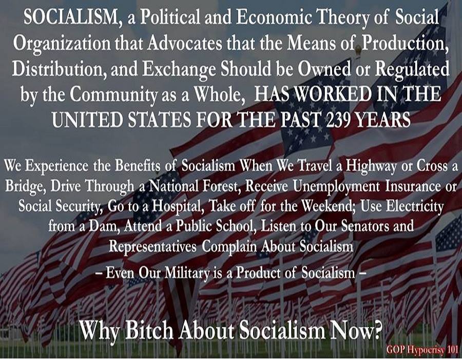 The glories of American socialism