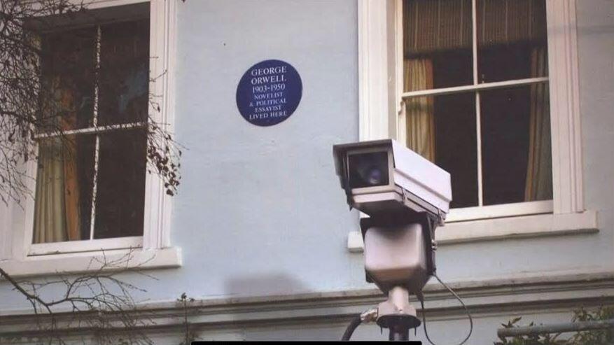 George Orwell house big brother