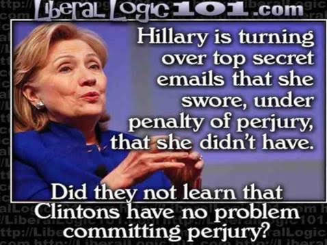 Hillary and perjury
