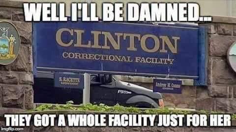 Hillary's private prison