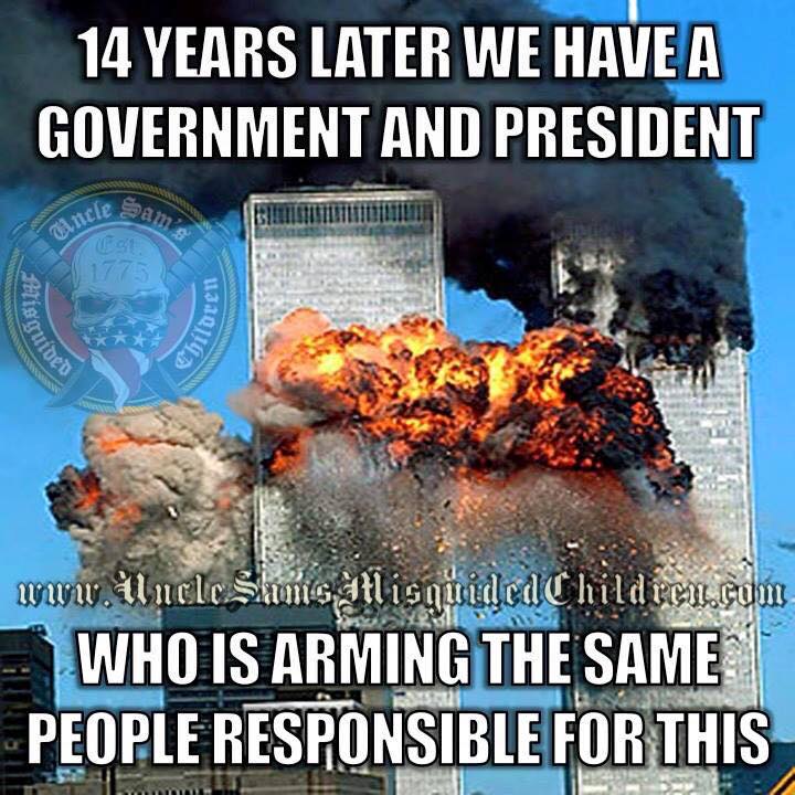 Obama arms those responsible for 911