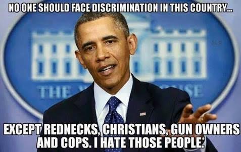 Obama discriminates against Americans