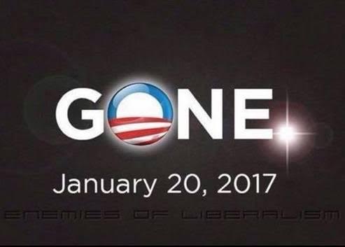 Obama gone