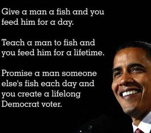 Promise of fish and Democrat voters