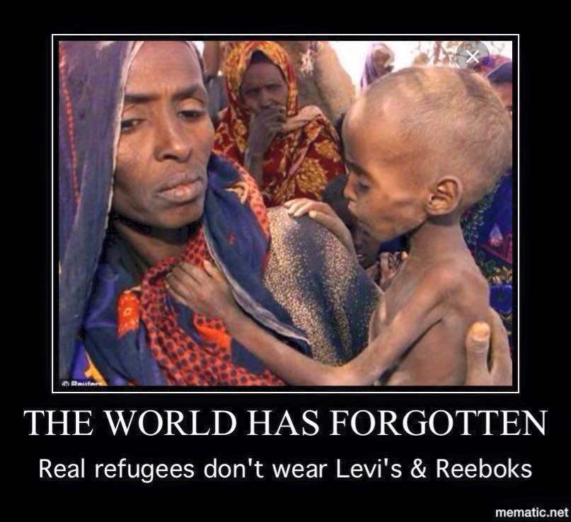 Real refugees