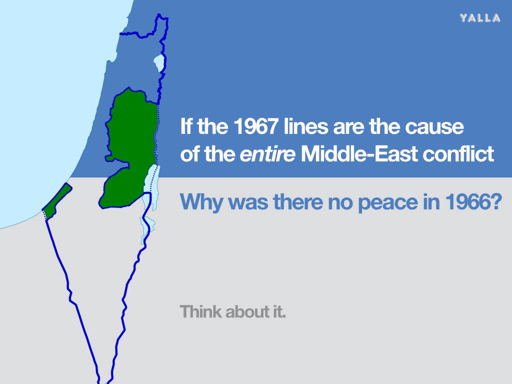 Why no peace in Israel in 1966