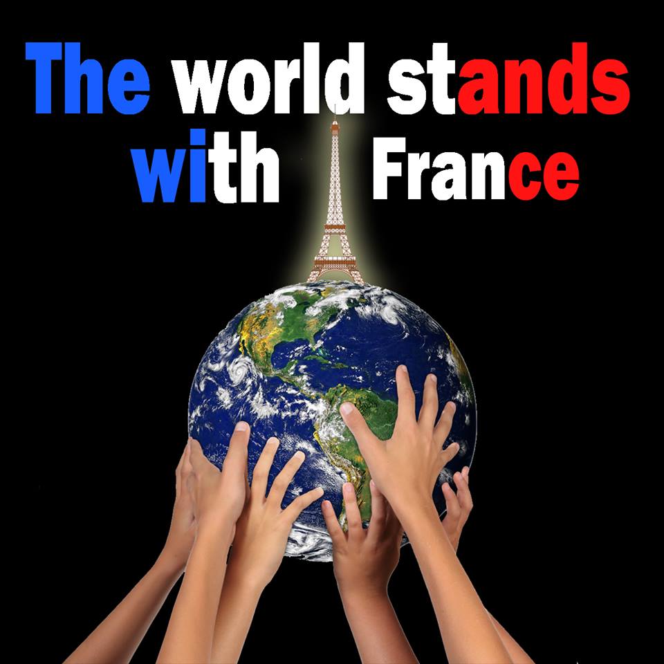 The world stands with France