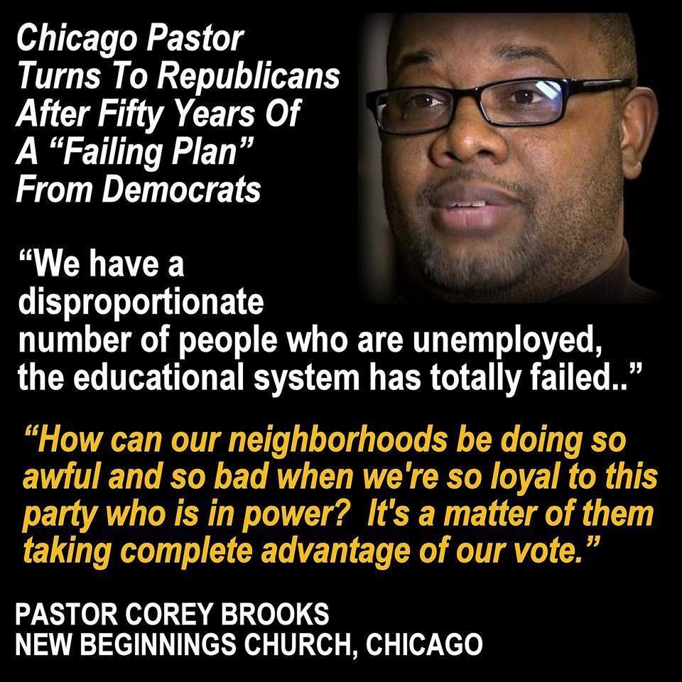 Chicago pastor turns on Democrats