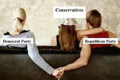 Conservatives Republicans Democrats