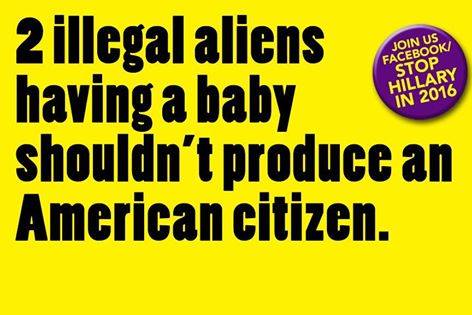 illegal aliens legal baby