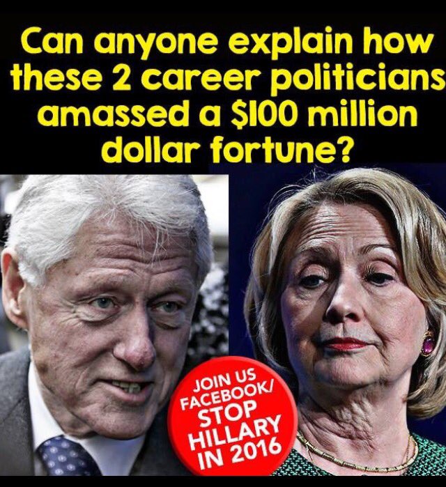 How did Clintons get rich