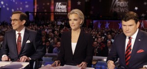 Republican debate moderators Megan Kelly