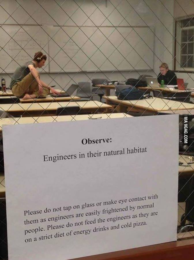 Engineers at work