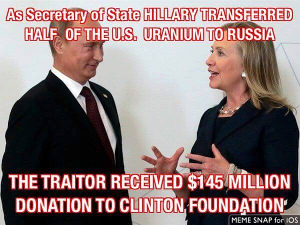 Hillary Putin Russia uranium Clinton Foundation