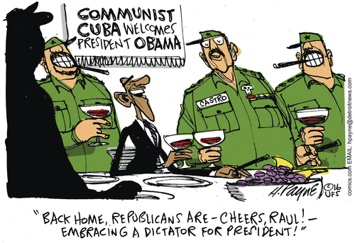 Obama Castro Cuba Dictators