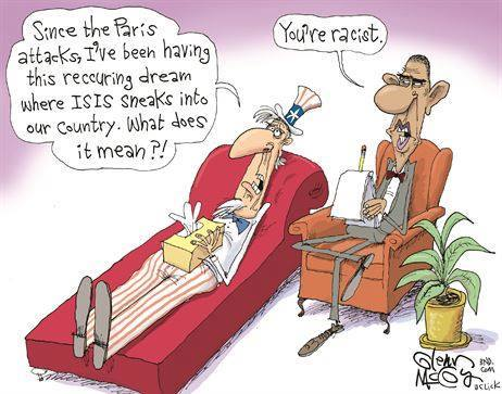 Obama ISIS Racist Uncle Sam racist if he fears ISIS