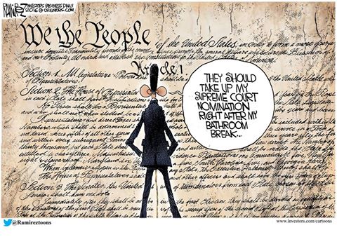 Obama pees on the constitution