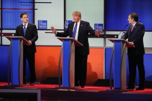 GOP Presidential Candidates Debate In Detroit