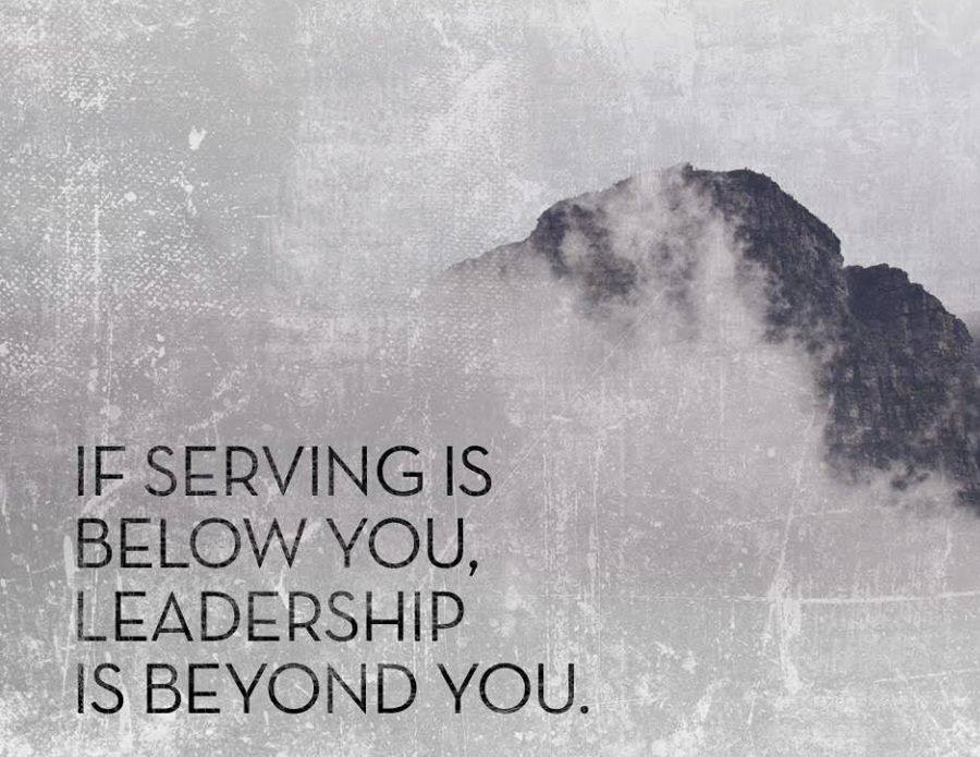 Serving and leadership