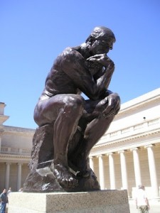 The Thinker at the Legion of Honor