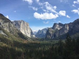 Yosemite view from The Tunnel