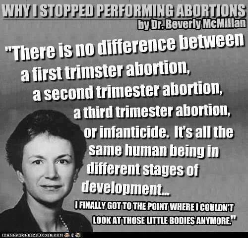 Abortion unethical at all stages