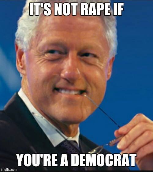 Bill Clinton women rape Democrat