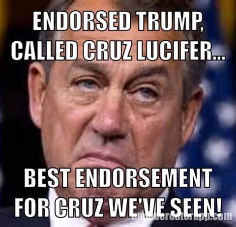 Cruz Boehner calls him Lucifer