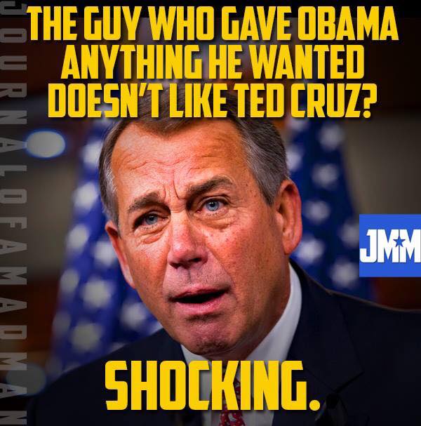 Cruz Boehner spat