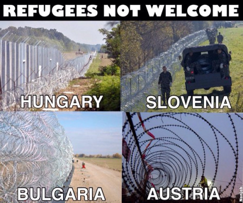 Europe Islam Muslim Refugee Slovenia Austria Hungary Bulgaria