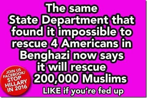 Government can't help Benghazi rescues Muslims