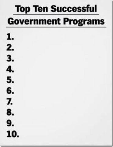 Government top ten successful programs
