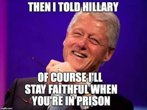 Hillary Clinton Bill not faithful